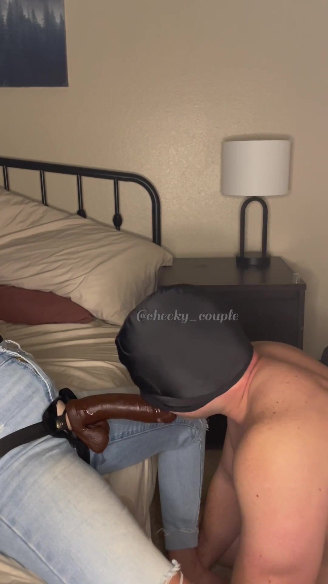 Cheeky_couple Femdom Pegging in jeans