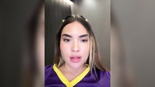 Anacarrera Cheerleader Masturbation & squirt!