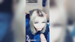 ZoeSparks9 Dildo Blowjob