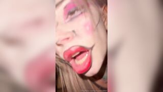 Clown PinupPixie Fucks And Takes A Creampie
