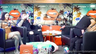 Lilly Philips fucks midget on podcast