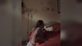 Hot Brunette Girl With Fat Ass Arches