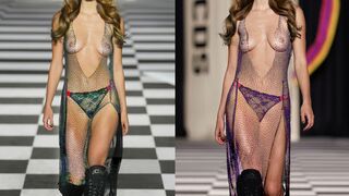 Anna Malygon nude Milan fashion