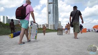Rocky and Emma G on Beach