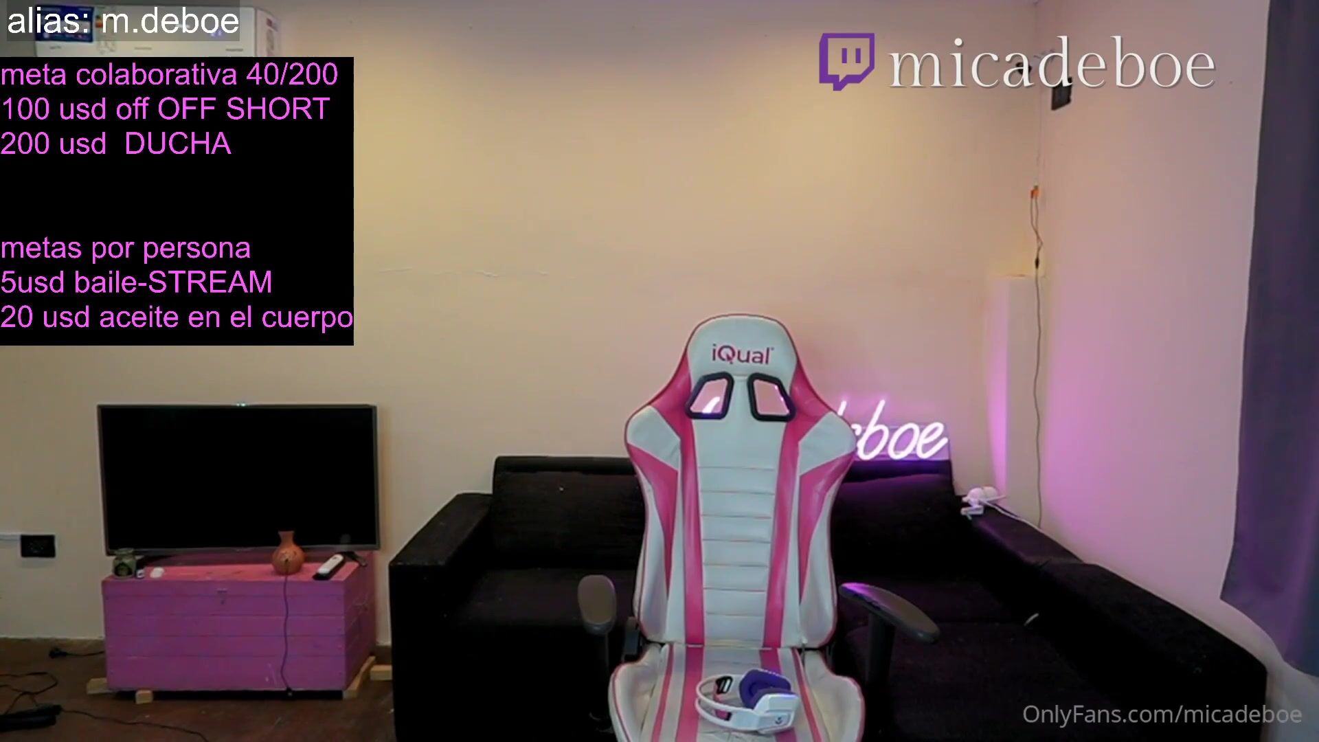 Micadeboe live of