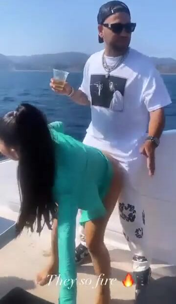 Janet guzman grinding on a nigga