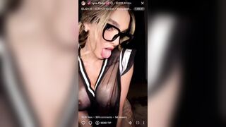 Lyna Perez most slutty live scene