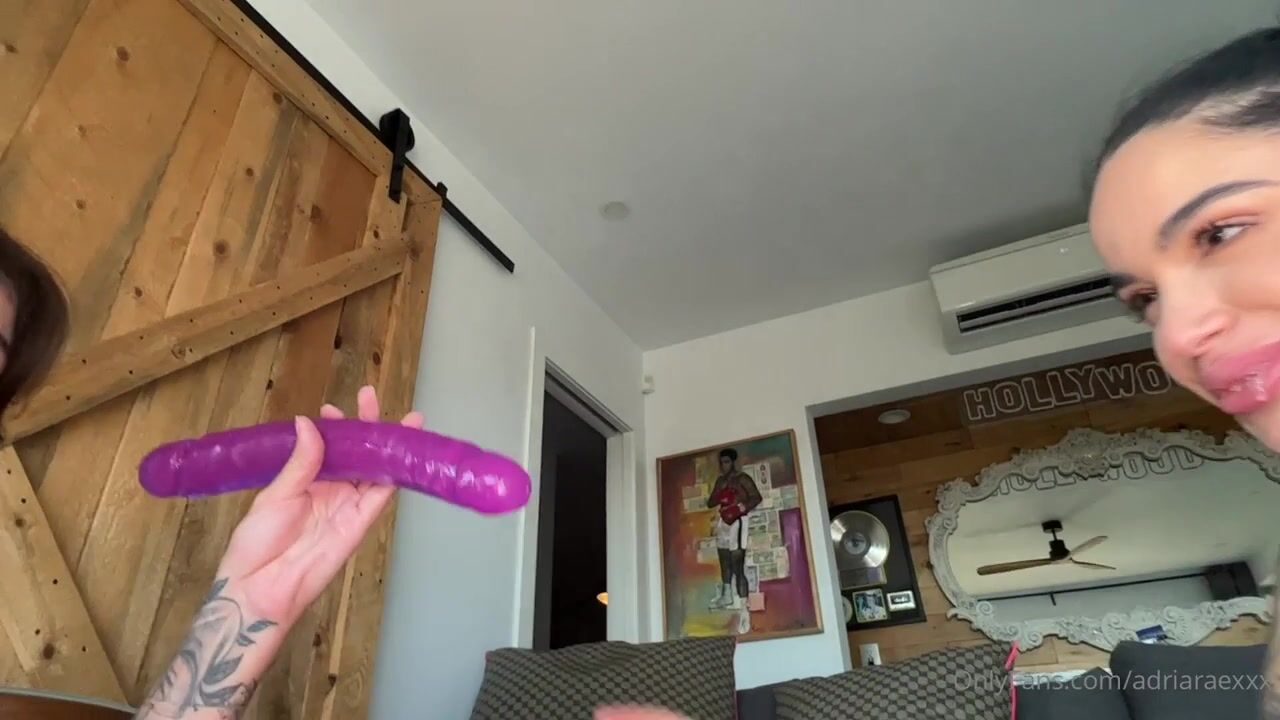 Onlyfans AdriaRae LeighRavenx Dildo