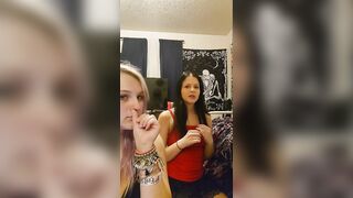 milf_n_gilf mom and daughters flashing their big boobs together live on twitch