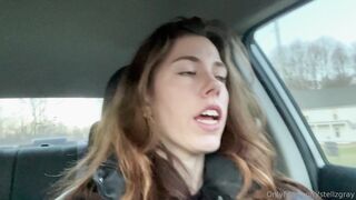 Stella Gray Car Masturbation