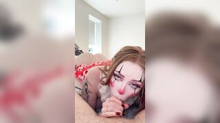 Ivory Fox With Clowncore Facial