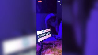 KimKosplay getting fucked on TikTok live