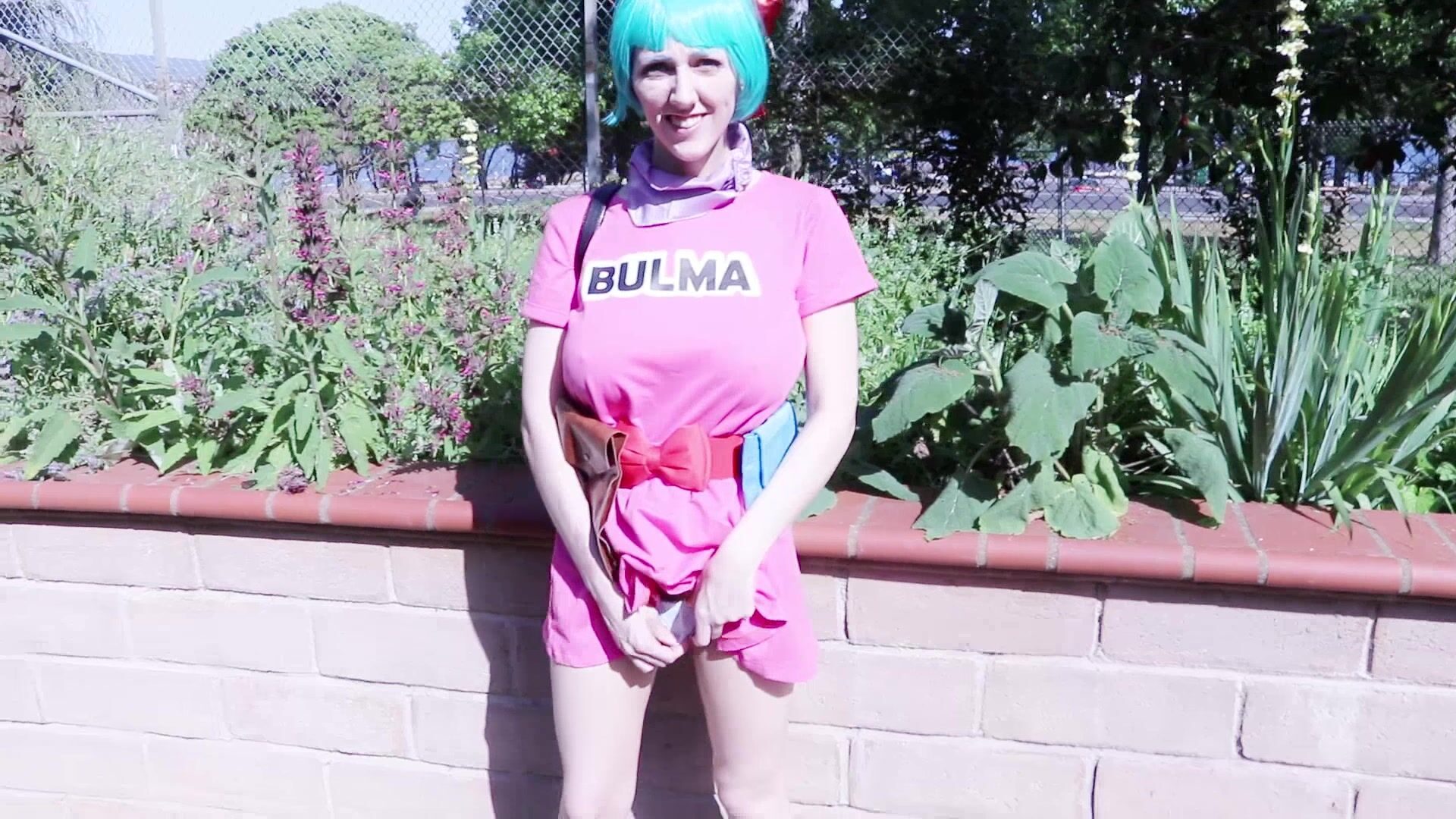 [PrincessBerpl] Bulma Public Exhibitionism Masturbation