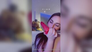 Lauren Alexis - Candy Dildo Deepthroat Onlyfans Video Leaked