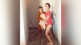 Riley Reid - Slutty shower with Abbie Maley