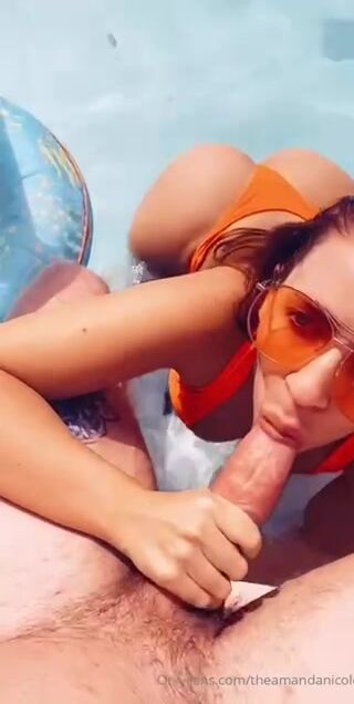 Amanda Nicole blowjob
