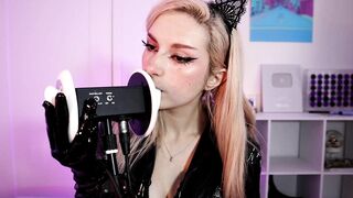 Busy B Asmr Catwoman Ear Eating