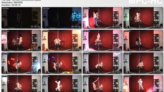 Brooke & Megan Stripping 1