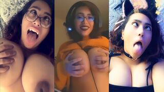 CHICKENNOODLESOUUP AHEGAO QUEEN HUGE NATURAL TITS 2