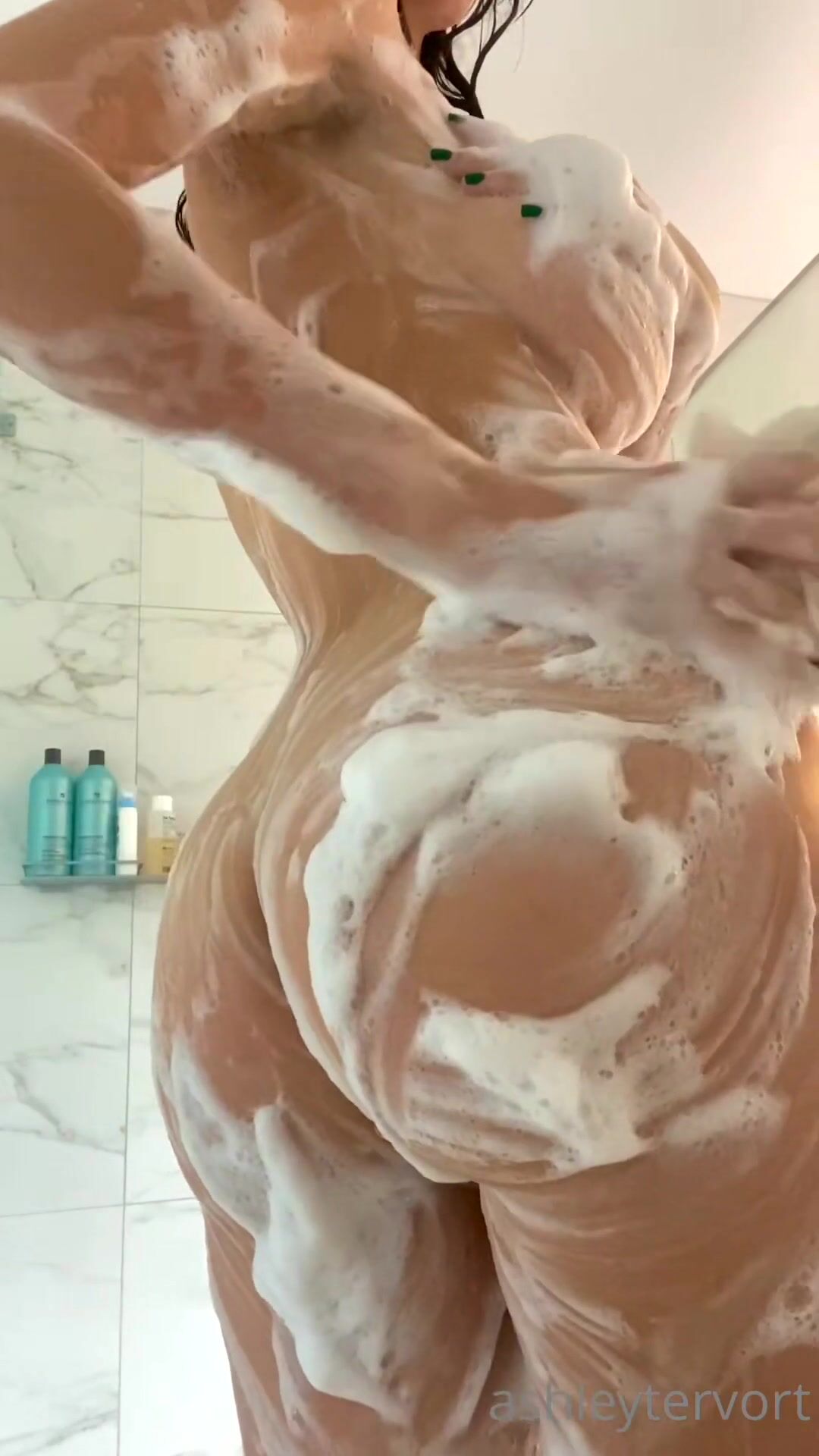 Ashley Tervor Shower Tease