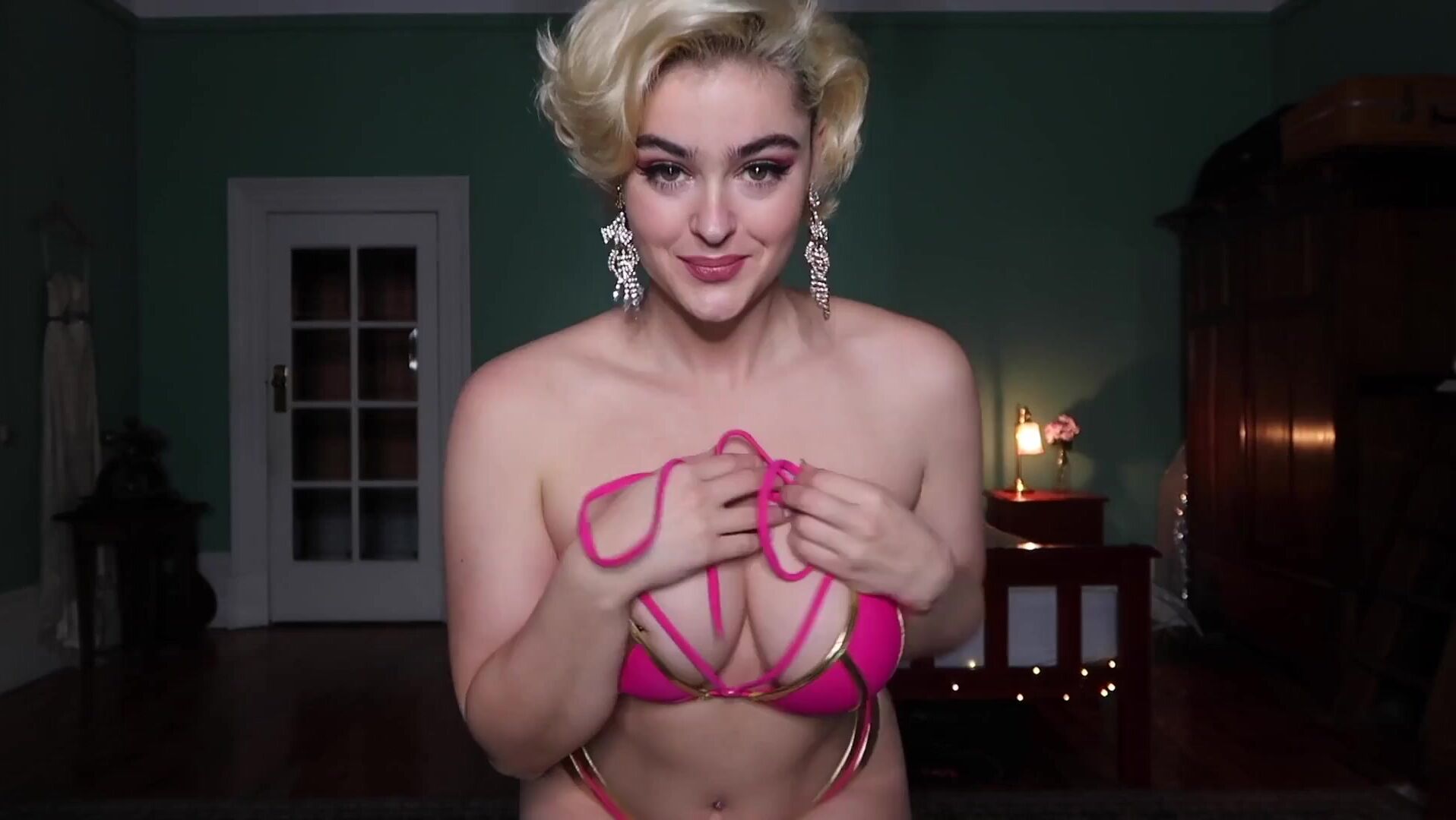 Stefania Ferrario - Elegant Bikini HOT Try on Haul