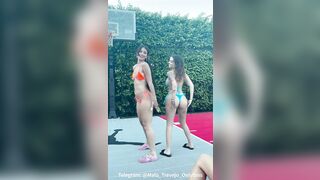 Malu Trevejo (23) Twerking With Lexy Panterra