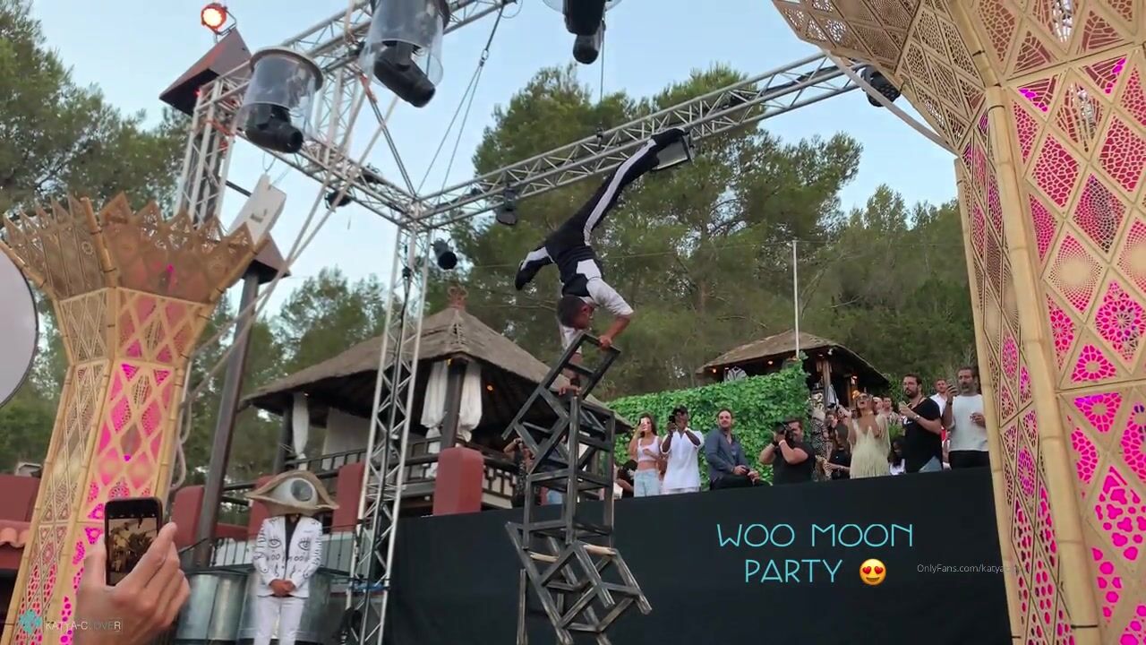 Katya Clover Ibiza Holiday