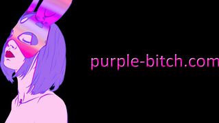 purple bitch first and painful anal with brother