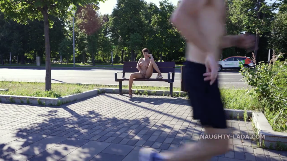 Naughty Lada | Fingering in broad daylight