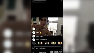 Zahra Elise IG Live