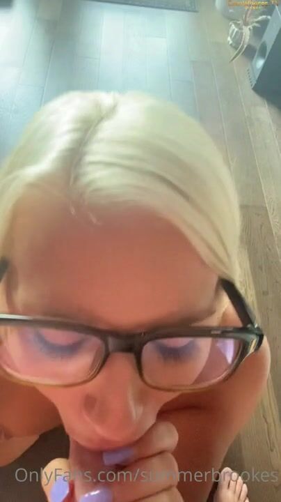 Summer Brookes Glasses Facial