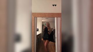 Katie Sigmond hot mini skirt