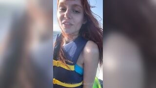 Blowjob in the midle of the sea