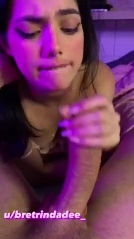 Brenda trindade blowjob