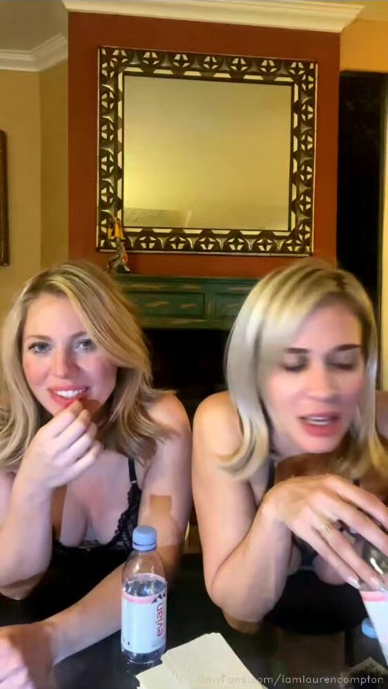 Lauren Compton with friend