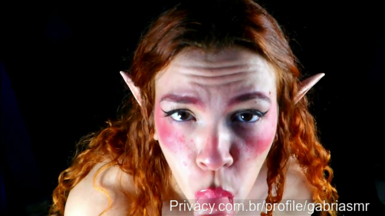 Gabri ASMR Elf Blowjob