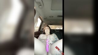 ana lorde Car masturbation