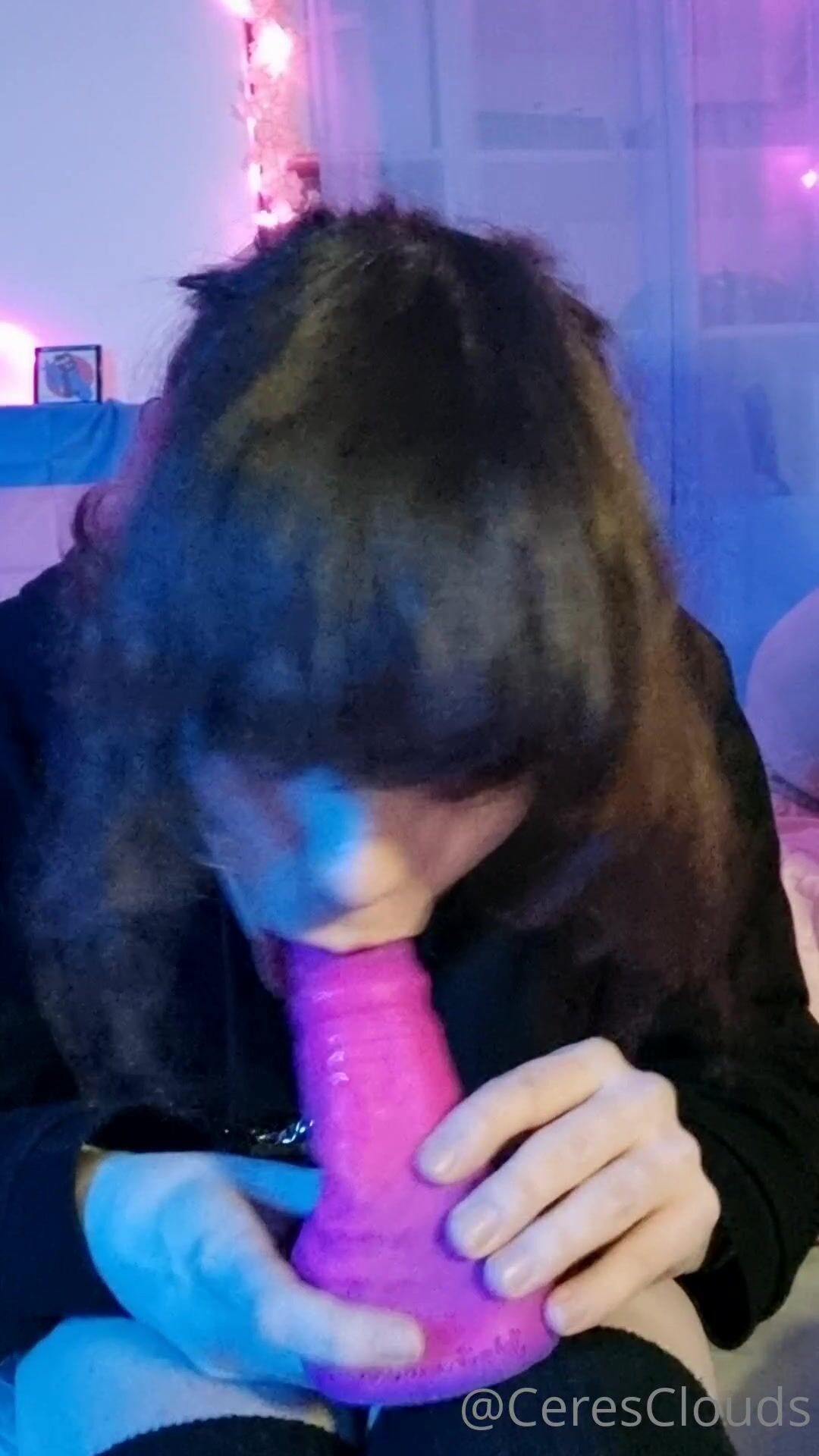 Ceresclouds deepthroat dildo