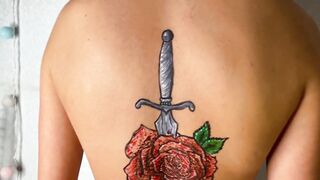 Blogika Painted with Flowers