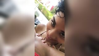 Teen girl licking a wet pussy