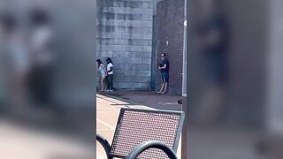 Bystander catches onlyfans pornoshoot on his cellphone
