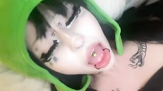 Celeste Triplex getting licked and fingered