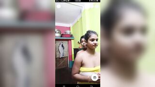 Indian boudi tango perineum live