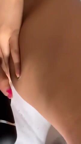 Asian girl with vibrator
