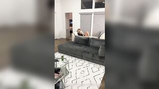 Fuck while on the phone with boss