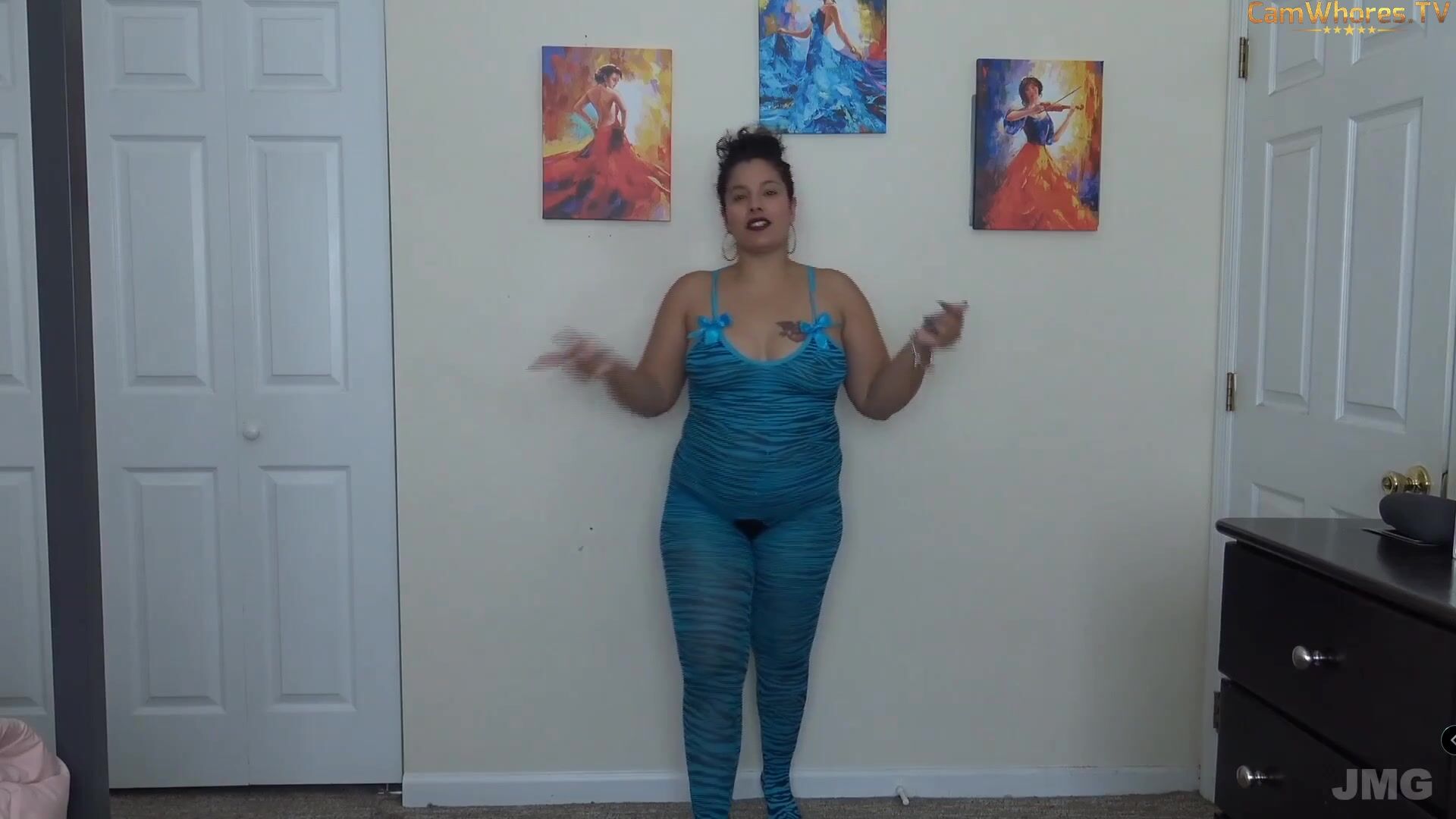 jazmin guzman - CROTCHLESS FULL BODY STOCKINGS