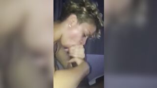 Interracial blowjob