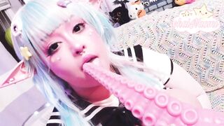 Oh4inaomi - Monster Girl vs. Tentacle 2: Squirting