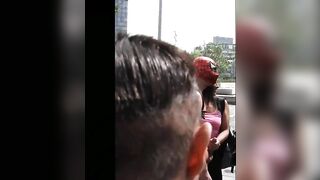 Public Handjob to Stranger