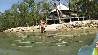 Rebeca Linares & Brooke Bennett - Ass Parade - A Day in the Sun